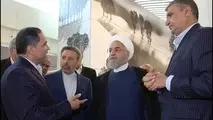 افتتاح «ترمینال سلام» فرودگاه امام  با حضور رئیس‌جمهور