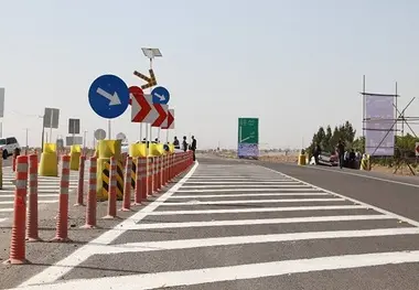 ایمن سازی راه های شهرستان جاسک در استان هرمزگان 