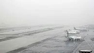 ابطال و تاخیر برخی پروازهای فرودگاه اهواز به‌دلیل پدیده مه