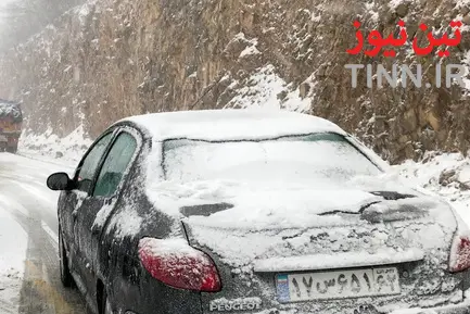 وضعیت قرمز برای مسافران محور کیاسر به سمنان