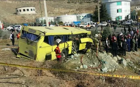 واژگونی اتوبوس در علوم تحقیقات