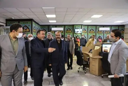 بازدید وزیر راه از مرکز مدیریت راه ها (7)