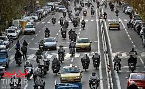 خودرو و موتورسیکلت‌ منشأ ۸۵ درصد آلودگی هوای تهران