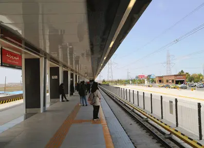 سیر آزمایشی قطار ملی مترو 