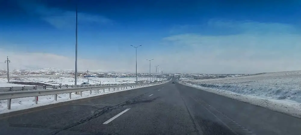 گزارش تصویری آزادراه قزوین رشت