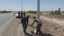 بهره برداری از فاز دوم روشنایی میبد تا پل خورشید- به زودی