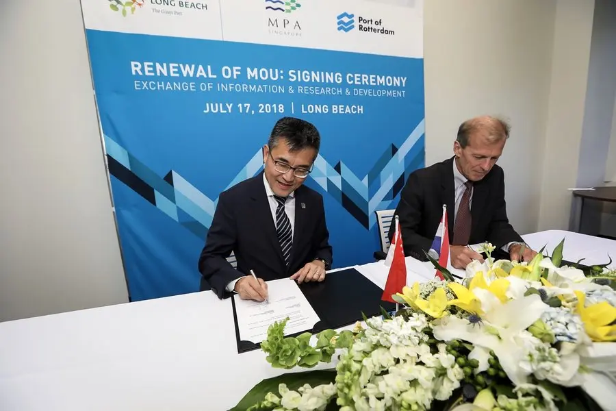 Singapore, Rotterdam Extend R&D Cooperation Deal