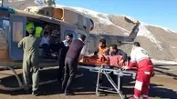 اورژانس هوایی زنجان ناجی سه مصدوم تصادفی شد