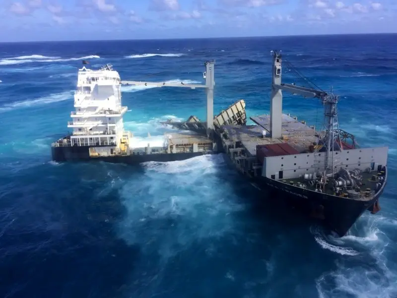 Salvage Crews Getting Ready to Remove Kea Trader Wreck in South Pacific