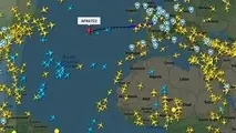 مفهوم انواع رنگ‌ ها در flightradar 24
