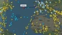 مفهوم انواع رنگ‌ ها در flightradar 24
