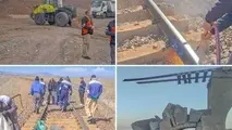 آغاز بازسازی جهادی پل ریلی باغیک–سواریان پس از تخریب بر اثر حملات هوایی دشمن 