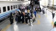 ۱۱۵رام قطار آماده سرویس دهی به زائران اربعین در استان سمنان است