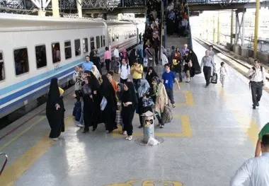۱۱۵رام قطار آماده سرویس دهی به زائران اربعین در استان سمنان است
