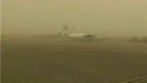 لغو پروازهای نجف و بغداد به دلیل گردوغبار و نبود دید کافی‌