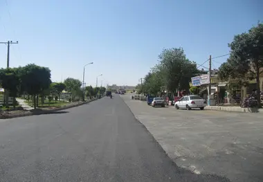 مناقصه آسفالت معابر شهری در محله کوی شریعتی قیدار
