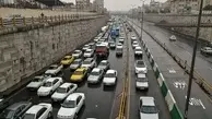 فیلم| ترافیک بی‌سابقه در اتوبان امام علی تهران