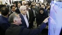 بازدید معاون علمی و فناوری رییس جمهور از نمایشگاه حمل‌ونقل