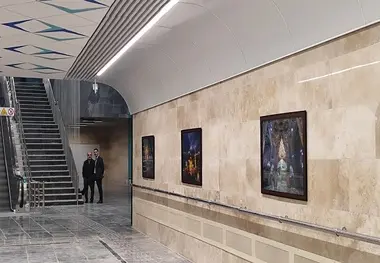 بهره برداری ورودی دوم ایستگاه مترو هلال‌احمر تهران