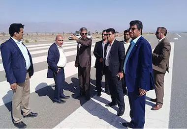مشکلات جاده جدید فرودگاه جیرفت برطرف می‌شود