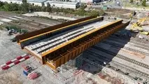 HS2 Engineers Install First Section of New Saltley Viaduct