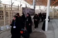 تردد بیش از ۶ هزار زائر از مرز خسروی از ابتدای ماه محرم