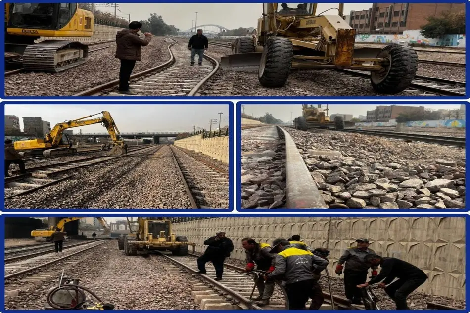 آغاز عملیات تغییر مسیر خطوط بلاک تهران-نیک پسندی