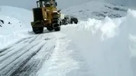  ادامه عملیات برف روبی گردنه کوهرنگ در روزهای پایانی اردیبهشت
