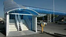 پل عابر پیاده گیشا بهره‌برداری شد