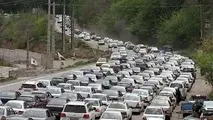 ترافیک سنگین در آزادراه کرج – تهران