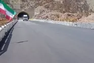 بازگشایی پل تونل شماره یک جاده قدیم میانه - تبریز
