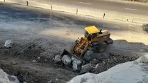 آغاز بارش برف در محورهای استان همدان/ آمادگی کامل ۵۶۳ نفر نیروی راهدار