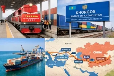 مسیر جدید ریلی از طریق مسیر بین المللی حمل ونقل ترانس کاسپین (ТМТМ) زمان تحویل را به ۱۸ روز کاهش می دهد