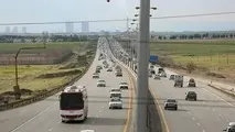  وضعیت ترافیکی جاده ها/ انسداد مسیرهای رفت و برگشت کمربندی شرقی شهر کرمانشاه