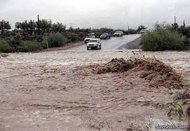 خسارت ۸۴۰۰ میلیارد ریالی سیل به راه‌های شمال استان کرمان