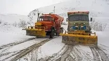 جاده‌های مواصلاتی استان مازندران برفی است