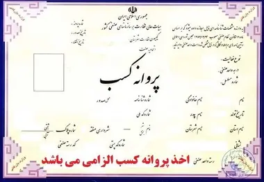 شرط سنی برای دریافت پروانه کسب حذف شد