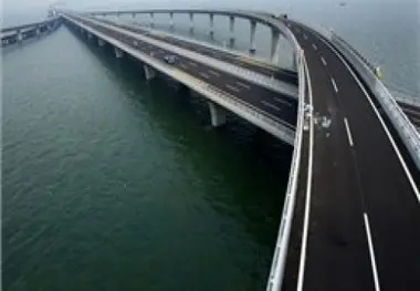 بهره برداری از طولانی ترین پل دریایی جهان در چین
