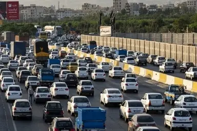 ترافیک سنگین در آزادراه تهران – شمال