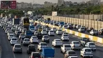 ترافیک سنگین در آزادراه های منتهی به تهران / پردیس، قزوین و ساوه در صدر