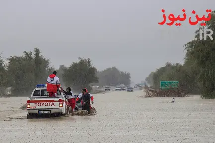 سیل در جاسک