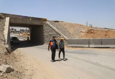 زیرگذر خیرآباد سمنان پس از یک دهه انتظار در آستانه بهره برداری