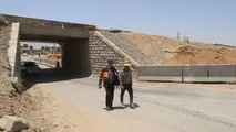 اجرای پروژه تعریض پل زیرگذر راه آهن زردنجان 