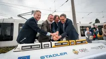 Germany: Stadler Celebrates Commissioning of TINA Trams for Gera