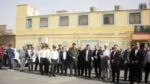 رونمایی از نماد قطار و نامگذاری رسمی میدان راه‌ آهن قم