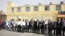 رونمایی از نماد قطار و نامگذاری رسمی میدان راه‌ آهن قم