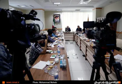گزارش تصویری: نشست خبری پنجمین نمایشگاه بین المللی حمل‌ونقل ریلی