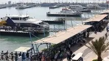 خط مسافری بندر شهید حقانی به جزیره ابوموسی راه‌اندازی شد