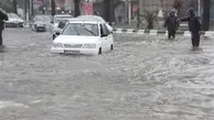 وضعیت نابسامان خرم‌آباد در اثر بارش‌های سیل‌آسا+ فیلم