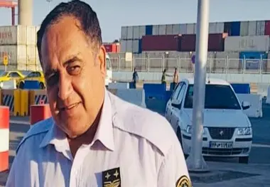 جان باختن یکی از پرسنل بندر شهید رجایی 